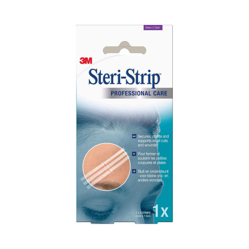 3M Steri-Strip Suturas cutáneas adhesivas estériles 3mm x 75mm