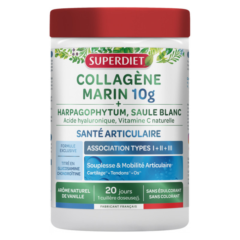 Superdiet Colágeno Marino 10g Salud Articular 220gr