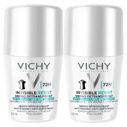 Vichy Invisible Resist Desodorante 72h roll-on 2x50ml