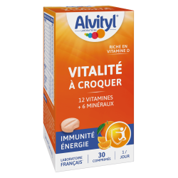 Alvityl Vitalité sabor naranja 30 comprimidos masticables