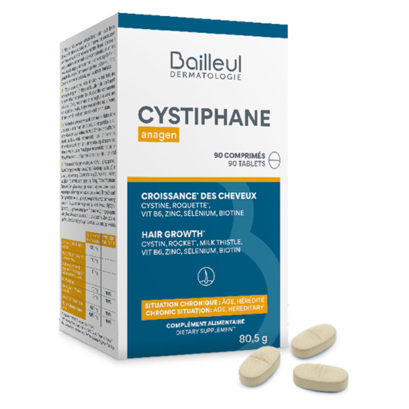 Cystiphane Anagen Crecimiento Capilar 90 comprimidos