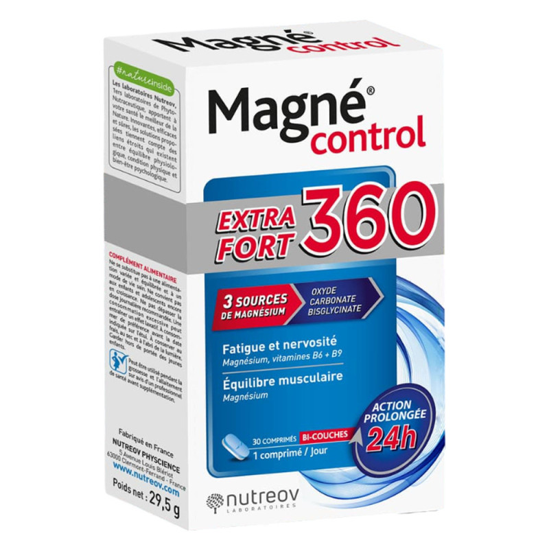 Nutreov Magne Control Extra Fuerte 360 - 30 comprimidos