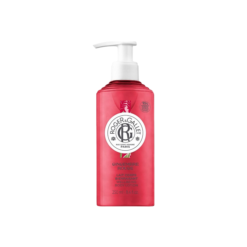 Roger & Gallet Loción corporal calmante Jengibre Rojo 250ml