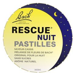 Rescue Nuit Pastillas de grosella negra 50 g