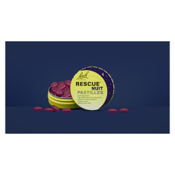 Rescue Nuit Pastillas de grosella negra 50 g