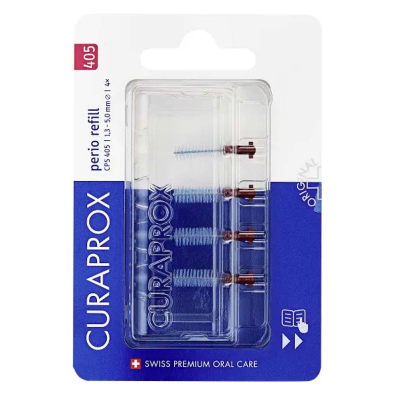 Curaprox CPS 405 Perio 4 cepillos interdentales