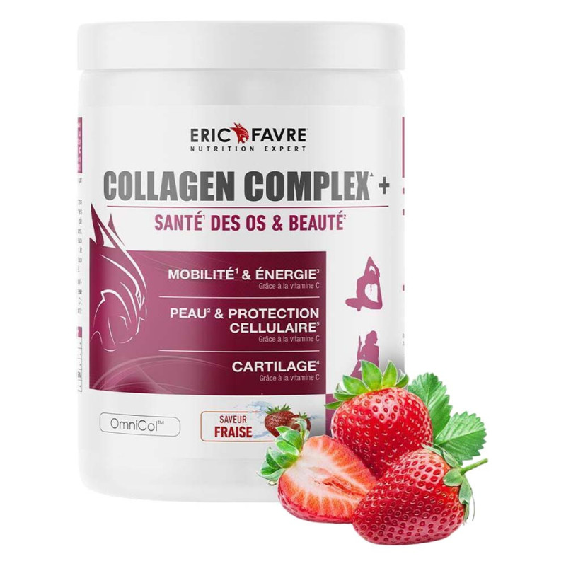 Eric Favre Complejo de Colágeno + Sabor Fresa 300gr