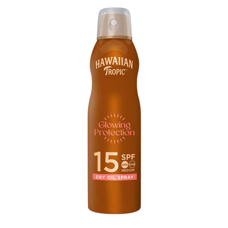 Hawaiian Tropic Glowing Protection Aceite Seco SPF15 - 177ml