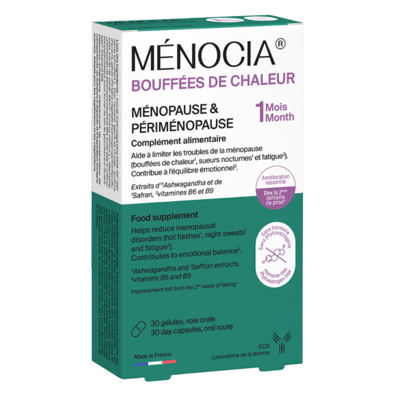 Laboratorio CCD Ménocia Sofocos 30 cápsulas