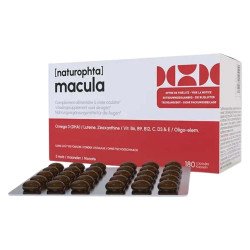 NaturOphta Macula 3 meses 180 cápsulas