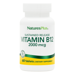 NaturesPlus Vitamina B12 2000mcg 60 comprimidos