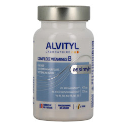 Alvityl Assimyl+ Complejo de vitaminas B, 60 cápsulas
