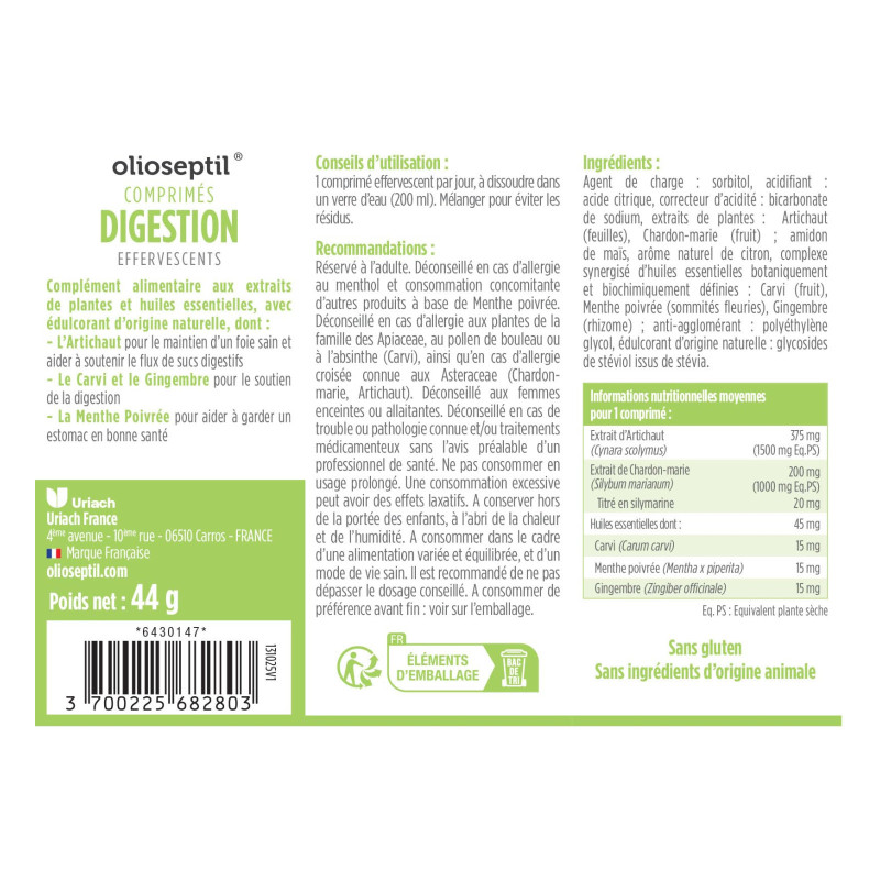 Olioseptil Digestion, 10...