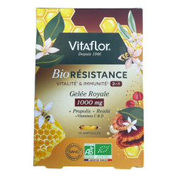 Vitaflor Apiculte Biorésistance: jalea real, solución oral, 10 ampollas