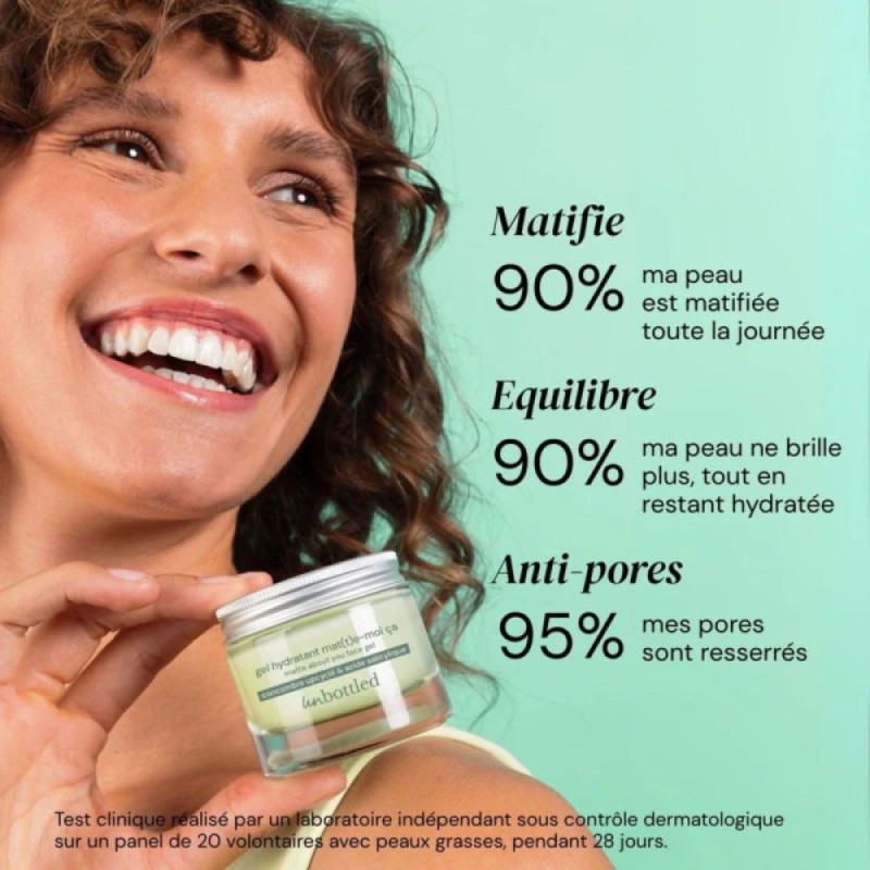 Gel facial hidratante...