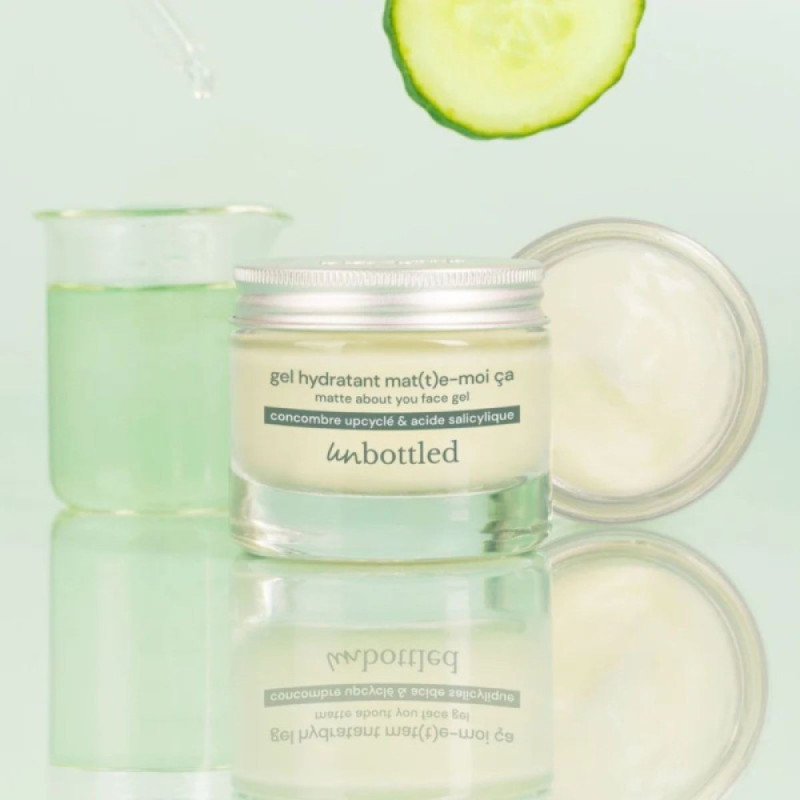 Gel facial hidratante...