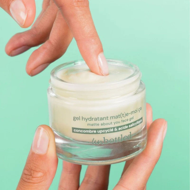 Gel facial hidratante...