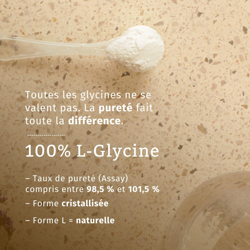 Valebio L-glicina en polvo,...