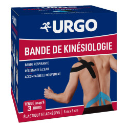 Urgo: cinta de kinesiología, 5 m x 5 cm