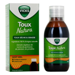 Vicks Toux Natura, jarabe en sobres, 14 x 10 ml