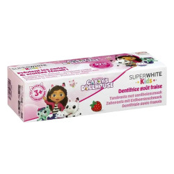 Superwhite Kids: pasta de dientes infantil con sabor a fresa Gabby, 50 ml