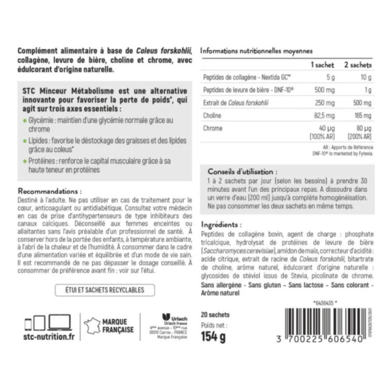 STC Nutrition Metabolismo...