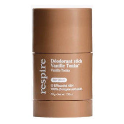 Respire Desodorante en barra de vainilla y tonka, 50 g