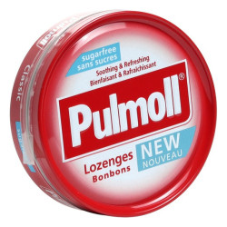 Pulmoll Classic, pastillas sin azúcar, 45 g