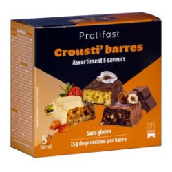 Protifast Barritas Crousti’Pistacho, caja de 5