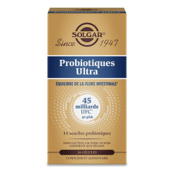 Solgar Probiotiques Ultra, 30 cápsulas vegetales