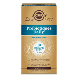 Solgar Probióticos Daily, 30 cápsulas vegetales