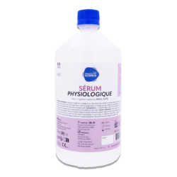 Pharmascience Azul, suero fisiológico, 1 L