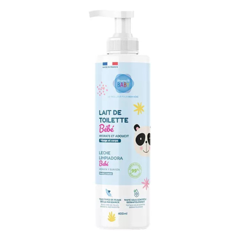 PharmaBABY Leche limpiadora...