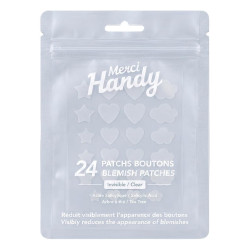 Gracias, parches Handy para botones invisibles, 24 parches