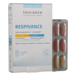 Inovance Respivance Día y Noche, 15 comprimidos