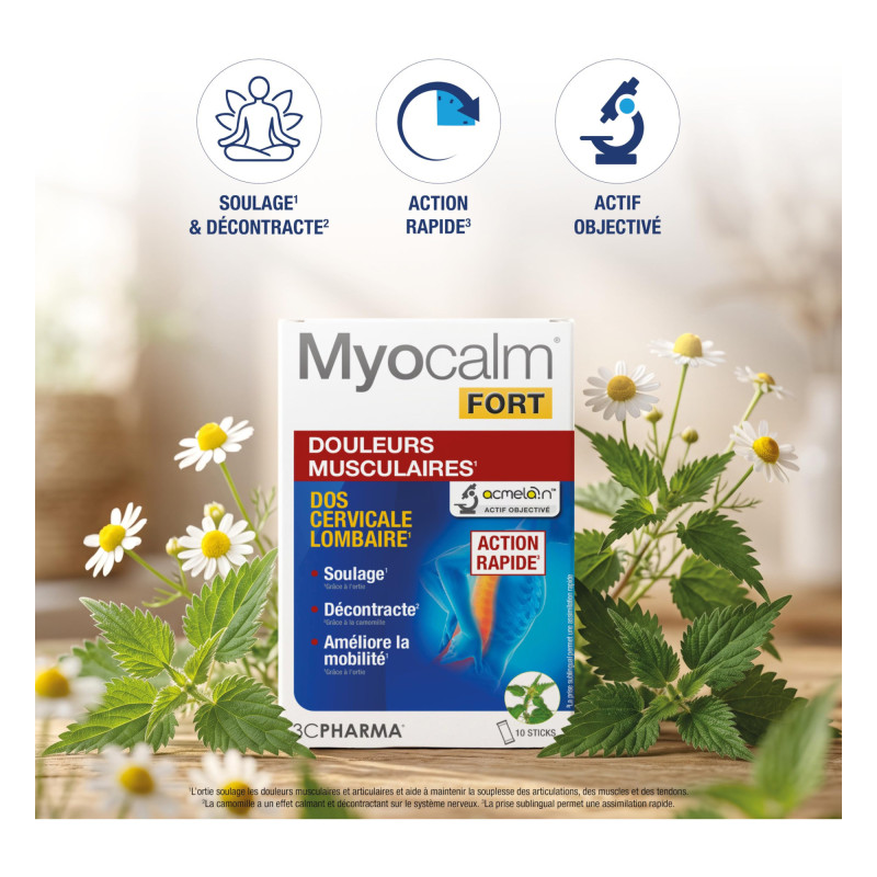 3C Pharma Myocalm Fort,...