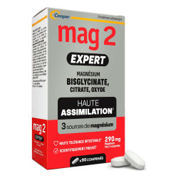 Mag 2 Expert: bisglicinato de magnesio, 90 comprimidos