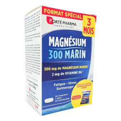 Forté Pharma Magnesio 300 Marino, 90 comprimidos + muestra de Forténuit Gummies