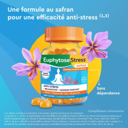 Bayer Euphytose Stress Safran, 30 pastillas masticables