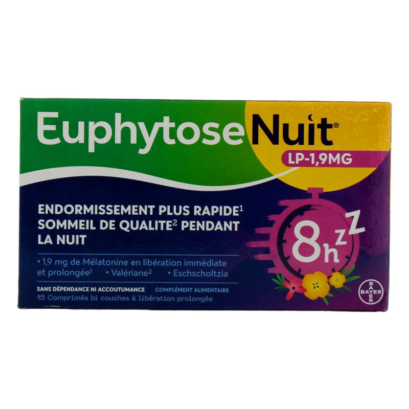 Euphytose Nuit LP 1,9 mg,...