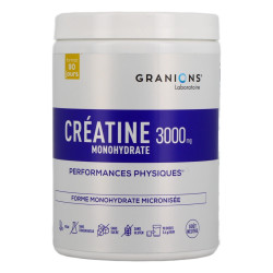 Granions Creatina monohidrato 3000 mg, polvo neutro, 300 g