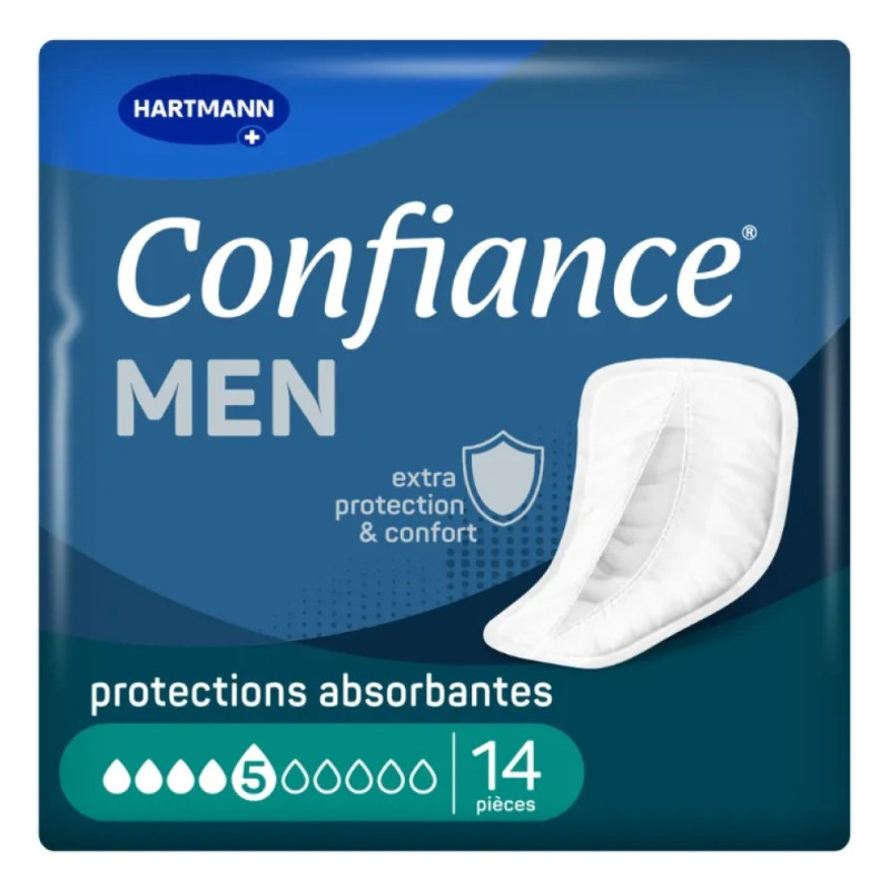 Confiance Men Pads 5 gotas....