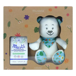 Mustela: Set Musti Parakeet — Agua de cuidado perfumada, 50 ml + peluche