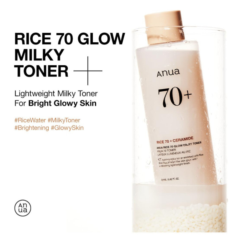 Anua Rice 70 Glow Milky...