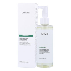 Anua Heartleaf Pore Control: Aceite limpiador y desmaquillante, 200 ml