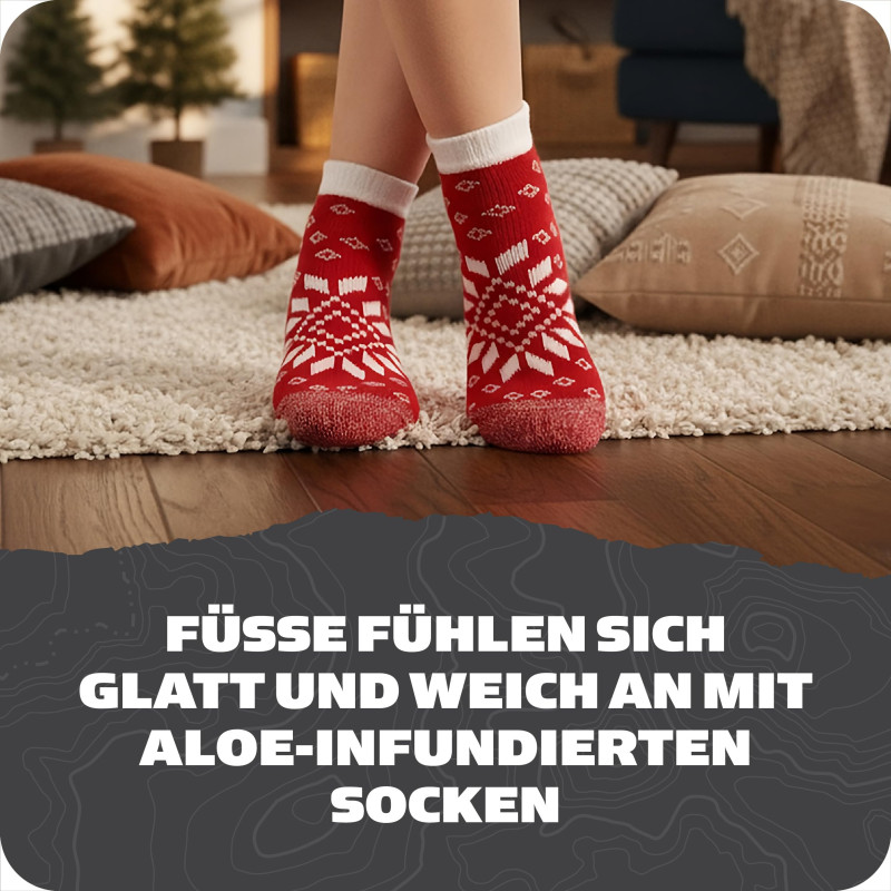 Airplus Aloe Cabin Socks:...