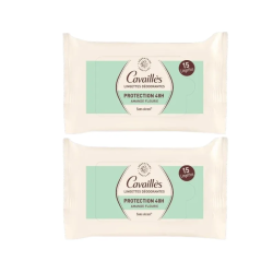 Cavaillès Toallitas desodorantes Protección 48 h Almendra Florida 2 x 15