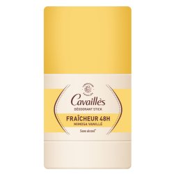 Cavaillès Desodorante en barra Mimosa y vainilla, frescor 48 h, 50 ml