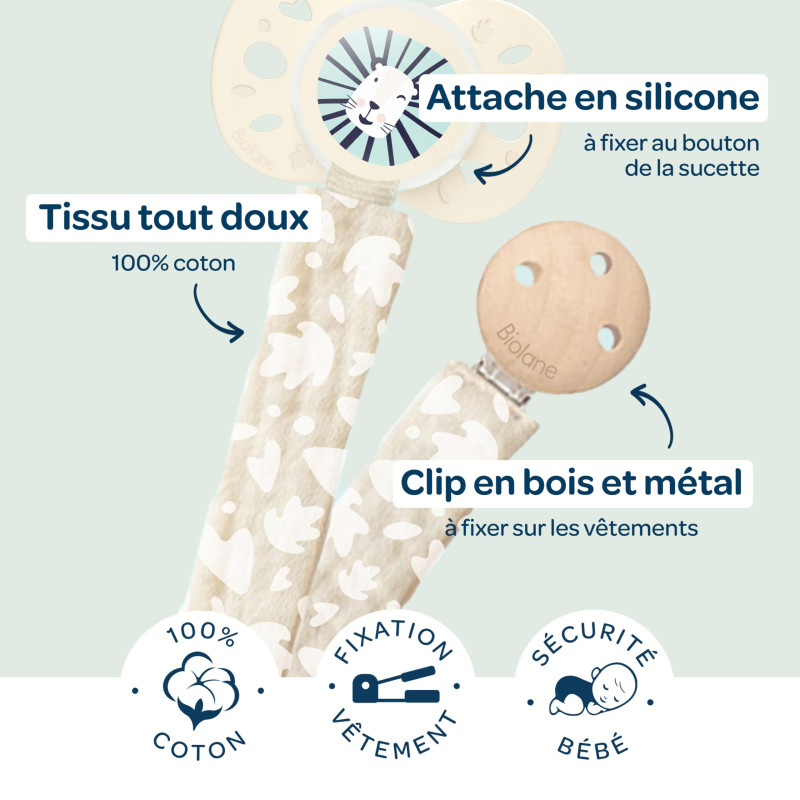 Biolane: sujetachupetes de...