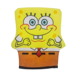 Tinoukou Nickelodeon Bob Esponja Toallita de baño para niños (16 x 21 cm)